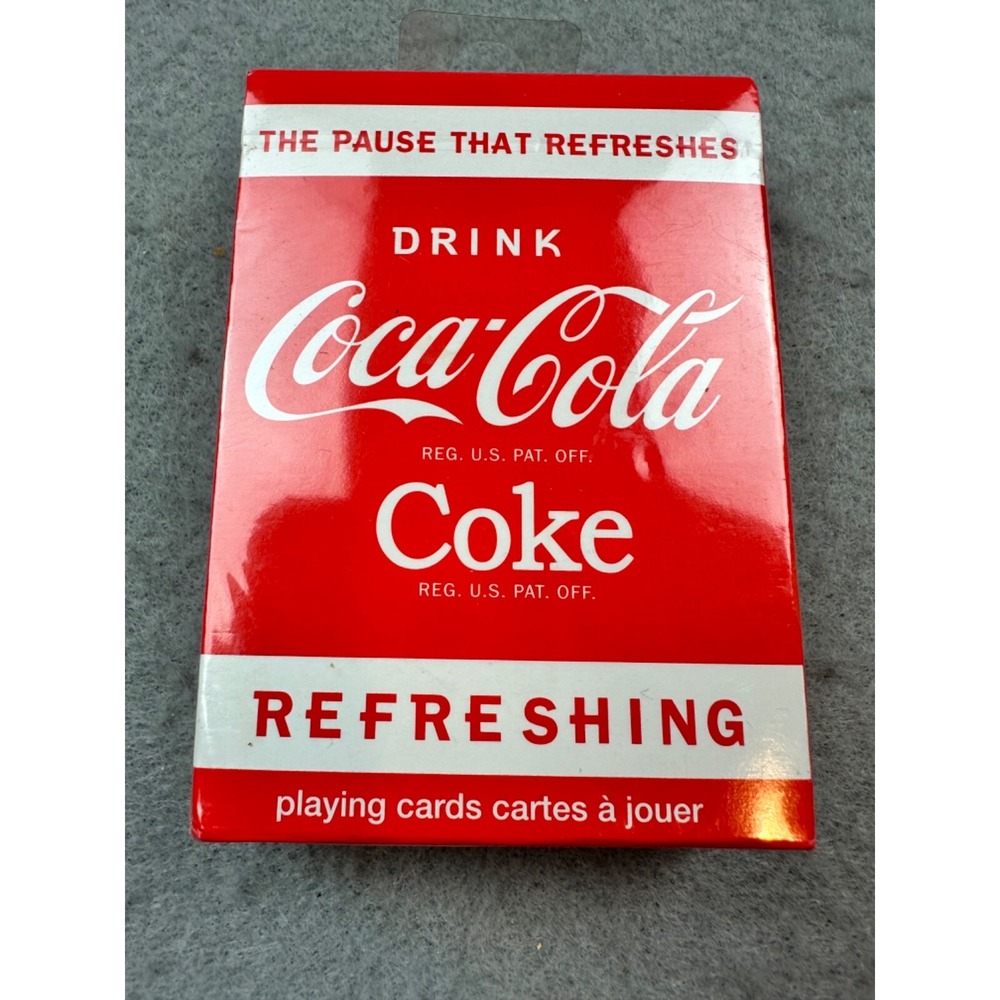 2010 Coca Cola Playing Cards by Bicycle Cards SEALED